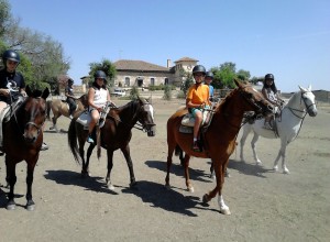 Ruta a caballo por el entorno del Balneario de Ledesma