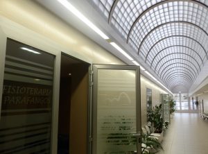 Zona de tratamientos del Balneario de Ledesma