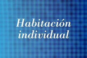 Habitación individual del Balneario de Ledesma