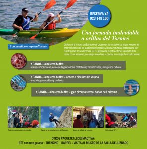 Ofertas y paquetes de turismo activo en Ledesma