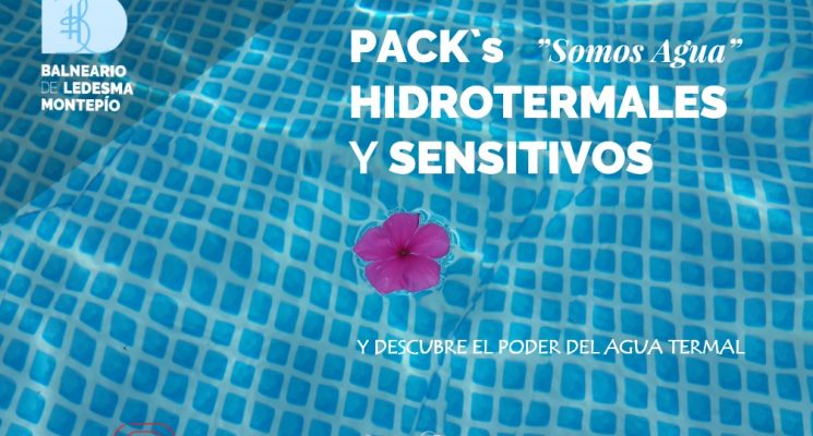 ¿Conoces nuestros packs hidrotermales y sensitivos? la fórmula es sencilla Agua+Bienestar=Salud