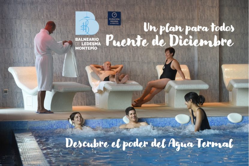 Súper Puente Especial de Diciembre en el Balneario de Ledesma, repleto de actividades ¿vienes? te esperamos