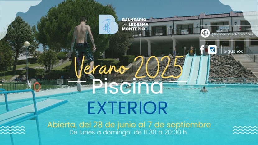 Verano 2025 🌞 Piscinas exteriores, horarios, precios para los no alojados y normas de uso